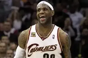 LeBron James était à Cleveland avant d'aller à Miami, en 2010.