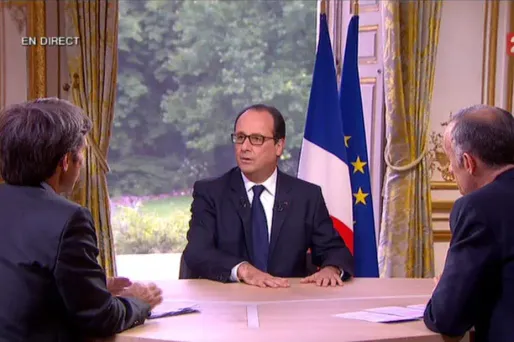 Pour Hollande, "Israël a droit à sa sécurité mais..."