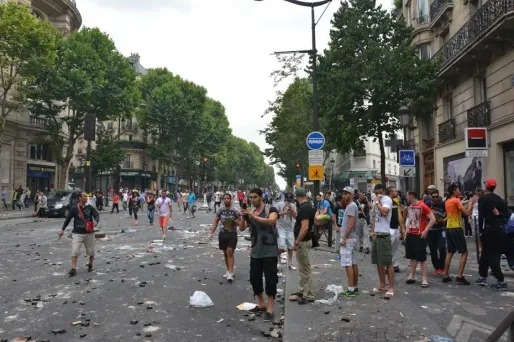 Des violences ont éclaté samedi à Paris.