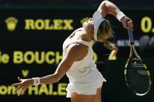 Après deux demi-finales cette année à l'Open d'Australie et à Roland-Garros, la Canadienne a franchi un nouveau cap à Wimbledon.