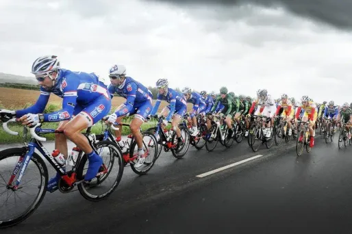 Le train de la FDJ a permis à Arnaud Démare de l'emporter au sprint.