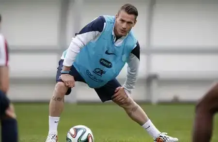 Mathieu Debuchy a été ménagé mercredi par le staff de l'équipe de France.