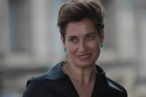 Capture d'écran de l'actrice en Simone Veil.