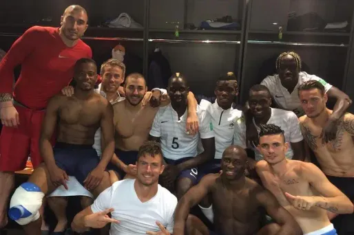 Les Bleus partagent leur joie sur Twitter