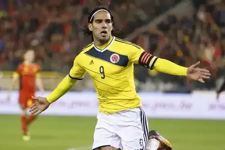 Falcao supportera son coéquipier James Rodriguez depuis Monaco.