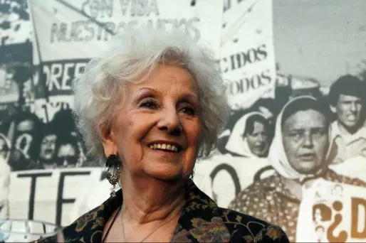 Estela de Carlotto, en mai 2014.