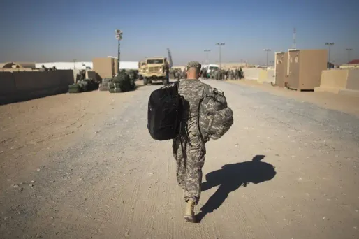 Un soldat américain déployé en Irak, en 2011 (illustration)