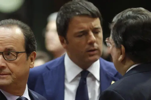 François Hollande et Matteo Renzi échappent aux remontrances européennes.