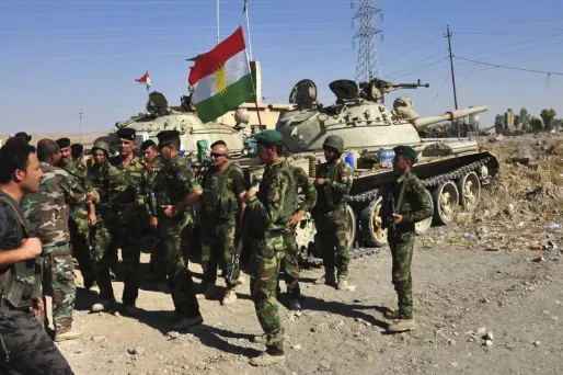 Des combattants kurdes en Irak (illustration)