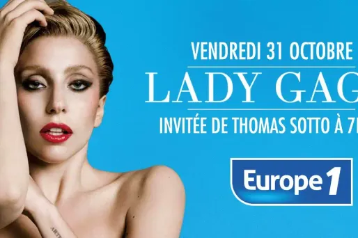 Lady Gaga invitée exceptionnelle de Thomas Sotto