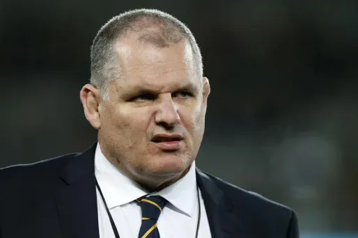 Le sélectionneur de l'équipe de rugby d'Australie, Ewen McKenzie.