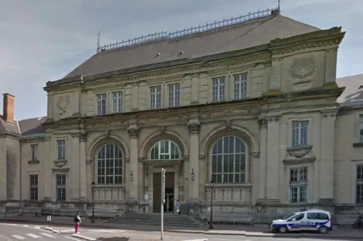 Le palais de justice de Chalons-en-Champagne.