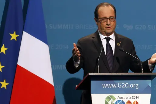 Au G20, Hollande élude la question des navires Mistral