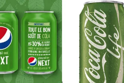 Entre Pepsi et Coca, la bataille du soda "vert" est lancée