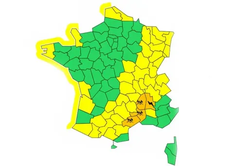 Intempéries : 4 départements du Sud toujours en alerte orange