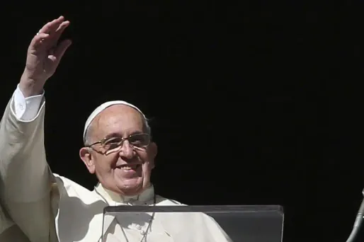 Le pape François en visite éclair à Strasbourg