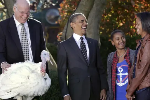 Obama, la dinde et la grâce présidentielle : une drôle de tradition