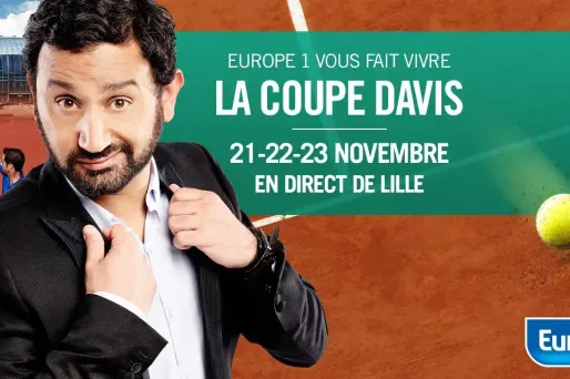 Coupe Davis : Europe1 vous fait vivre la finale en direct de Lille