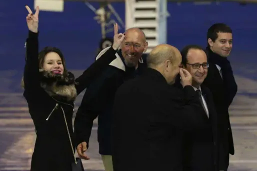 De retour en France, Serge Lazarevic a retrouvé les siens