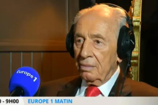Peres : "Je suis en faveur d'un Etat palestinien"