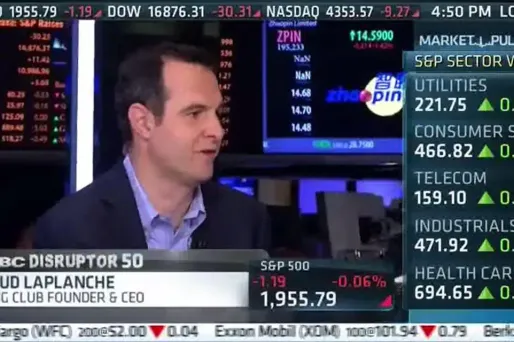 Renaud Laplanche surfe sur le succès à Wall Street