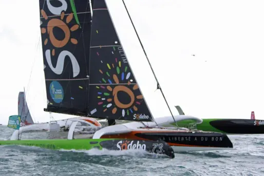 Route du Rhum : Thomas Coville, le favori, abandonne