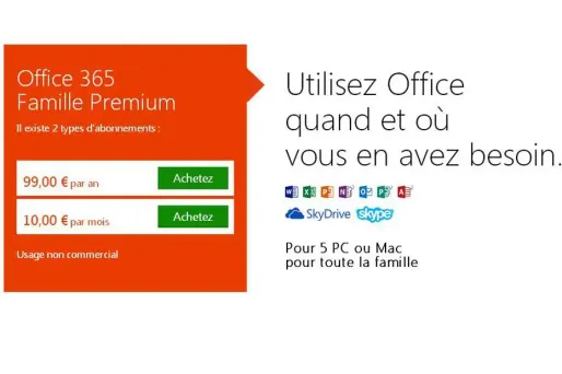 Office 365 : le CD, c'est terminé !
