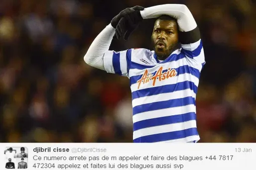 Djibril Cissé, le tweet de trop?