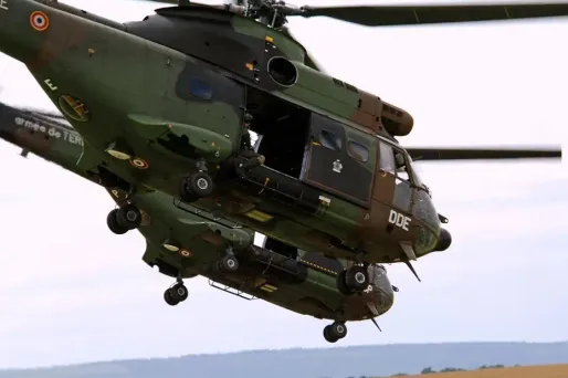 La France a mené des raids d'hélicoptères d'attaque "contre une colonne terroriste" (Photo d'illustration)