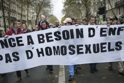 Les Français lassés par le mariage pour tous