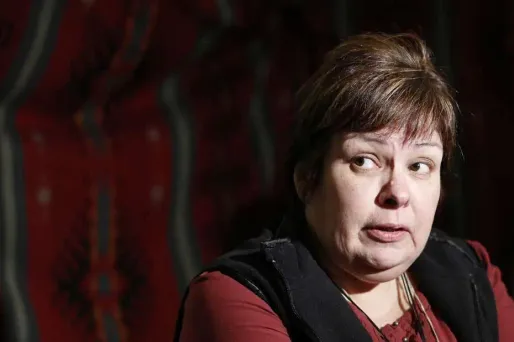 Theresa Spence est devenue le symbole de la lutte des Amérindiens contre un projet de loi du gouvernement canadien.