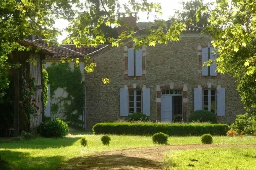 La maison familiale de François-Gilles Egretier, menacée par le premier tracé.