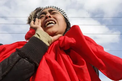 Des milliers de personnes sont venues rendre hommage à Chokri Belaïd.
