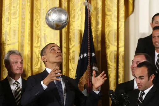 Barack Obama ce jongleur