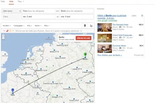Google, notre nouvelle agence de voyages ?