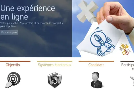 Et si vous votiez pour le futur pape ?