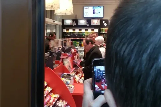 Hollande, un passager "normal"