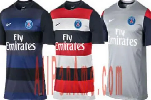 Les nouveaux maillots du PSG ?