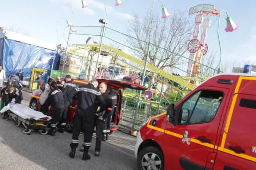 Manège : une barre défaillante ?