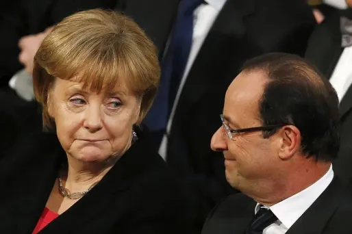 Après la violente charge du PS contre Angela Merkel, la droite s'est indignée.