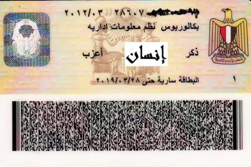 Haro sur la carte d'identité en Egypte