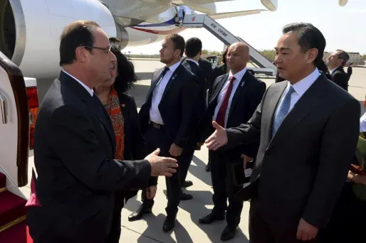 Le président français François Hollande est arrivé jeudi à Pékin pour une visite officielle de deux jours.