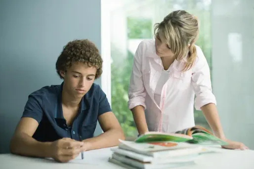En pleines vacances scolaires, et à quelques semaines des examens de fin d'année, des dizaines de jeunes révisent leurs cours d'anglais dans une famille anglophone, mais sans quitter la France.