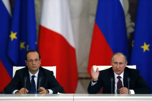 Vent frais entre Hollande et Poutine