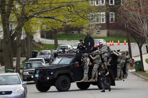 Plus de 9.000 policiers étaient déployés vendredi dans Boston.