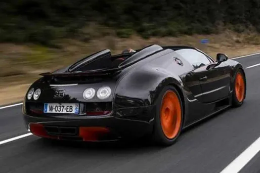 Bugatti aurait battu le record de vitesse