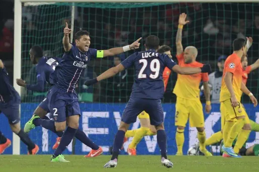 Foot: le PSG arrache le nul face au Barça 2-2