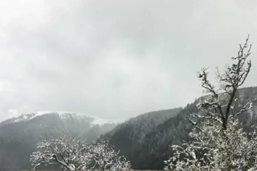 Froid inhabituel à Paris, neige dans les Vosges, pluies diluviennes, la météo déprime.