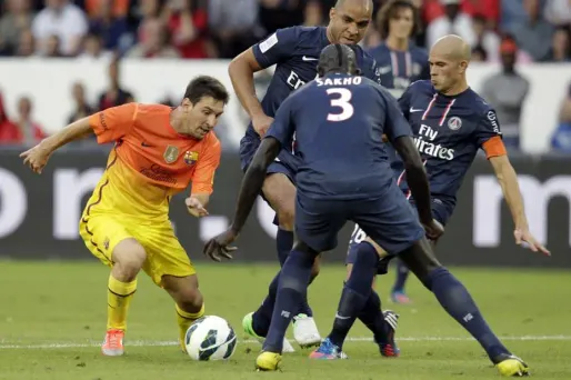 Lors du match amical qui avait opposé les deux équipes en début de saison, Messi avait marqué...