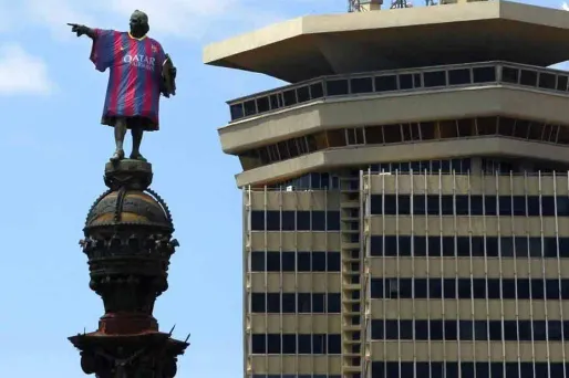 Barça, la statue qui dérange